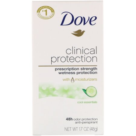 Dove, Clinical Protection, Desodorante Antiperspirante, Cool Essentials, 48 g (1,7 oz) - Image 2