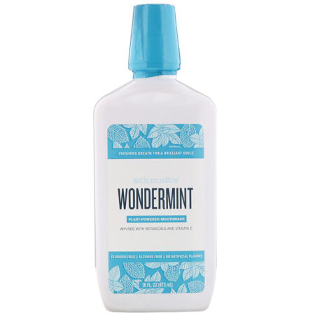 Schmidt's, Plant-Powered Mouthwash, Wondermint, 16 fl oz (473 ml)