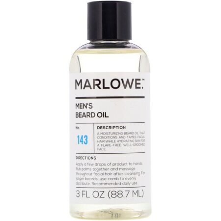 Marlowe, Óleo de barba masculino, No. 143, 88,7 ml