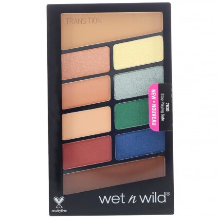 Wet n Wild, Paleta de sombras Color Icon, 763D Pare de viver sem riscos, 0,35 oz (10 g) - Image 2