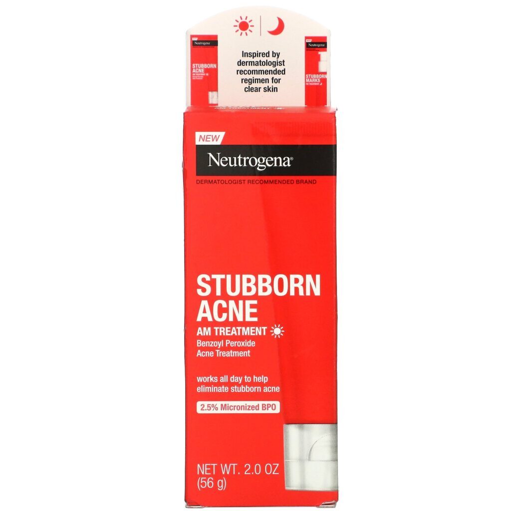 Neutrogena, Stubborn Acne AM Treatment, 2.0 oz (56 g) - Imagem 2