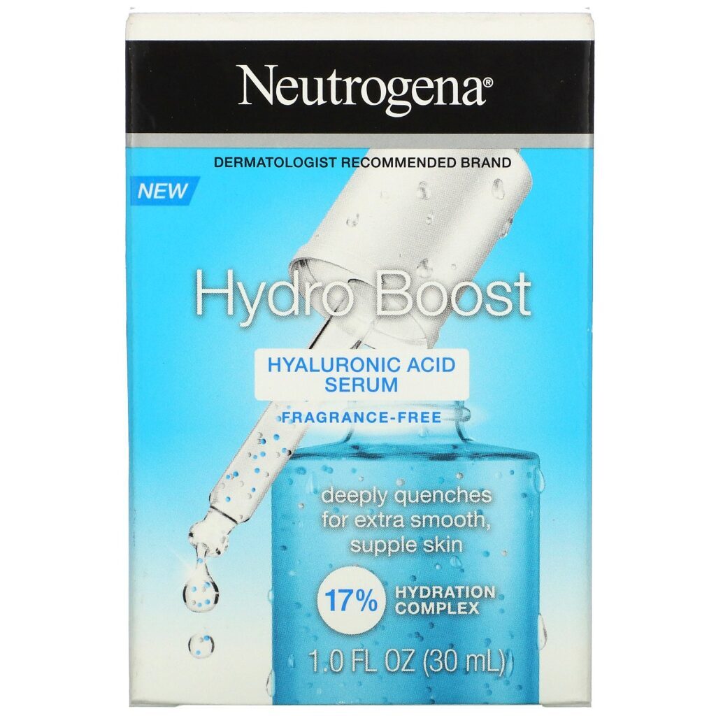Neutrogena, Hydro Boost, Hyaluronic Acid Serum, Fragrance Free, 1.0 fl oz (30 ml) - Imagem 2