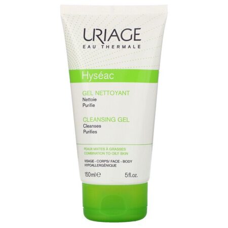 Uriage, Hyseac, Cleansing Gel, 5 fl oz (150 ml)