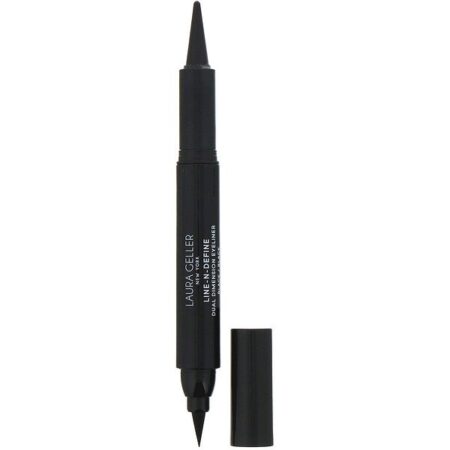 Laura Geller, Line-N-Define, delineador dimensional duplo, delineador líquido, preto, 2 ml