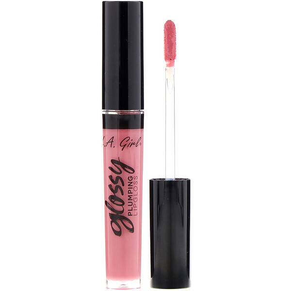 L.A. Girl, Glossy Plumping Lip Gloss, Flourish, 5 ml (0,17 fl oz)