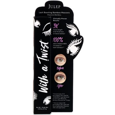 Julep, Máscara de bambu para destacar os cílios, With a Twist, Jet Black, 6,7 g - Image 2