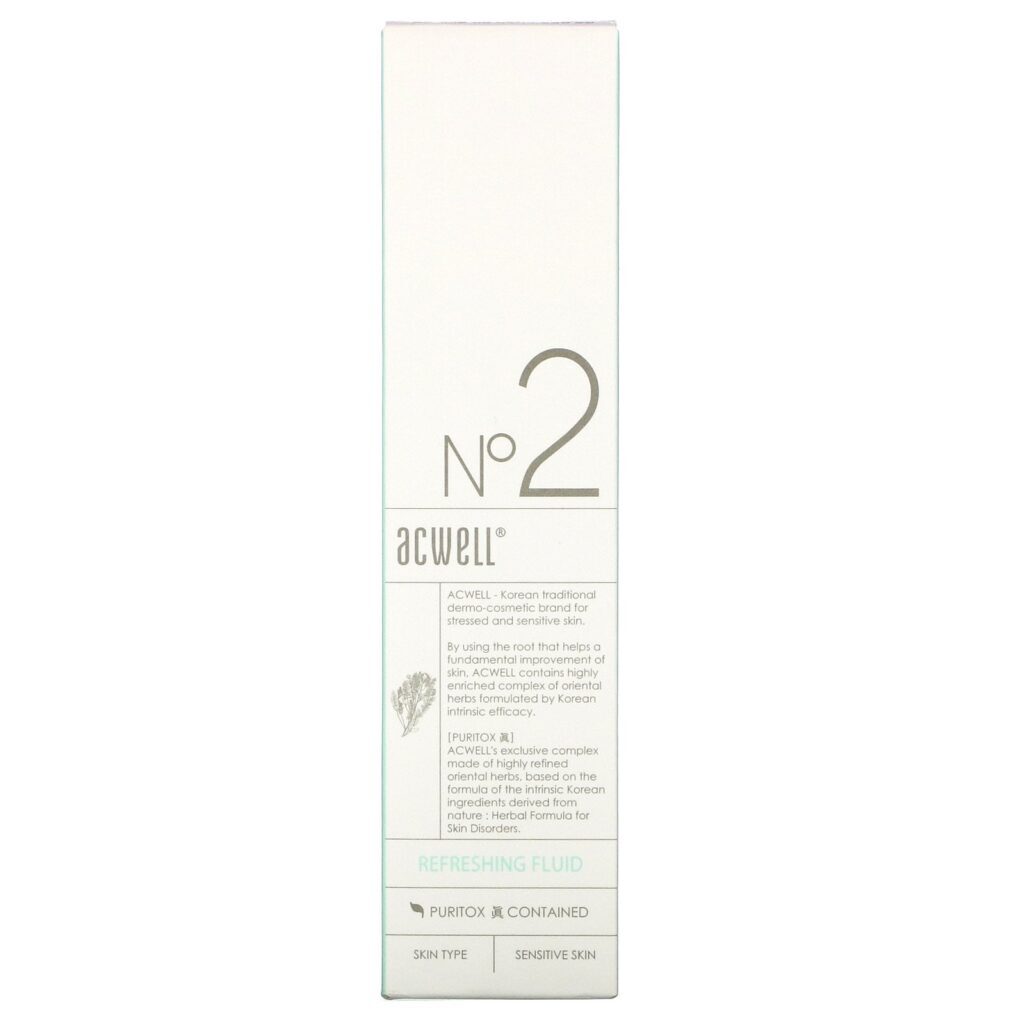Acwell, No. 2, Refreshing Fluid, 4.4 fl oz (130 ml) - Imagem 2