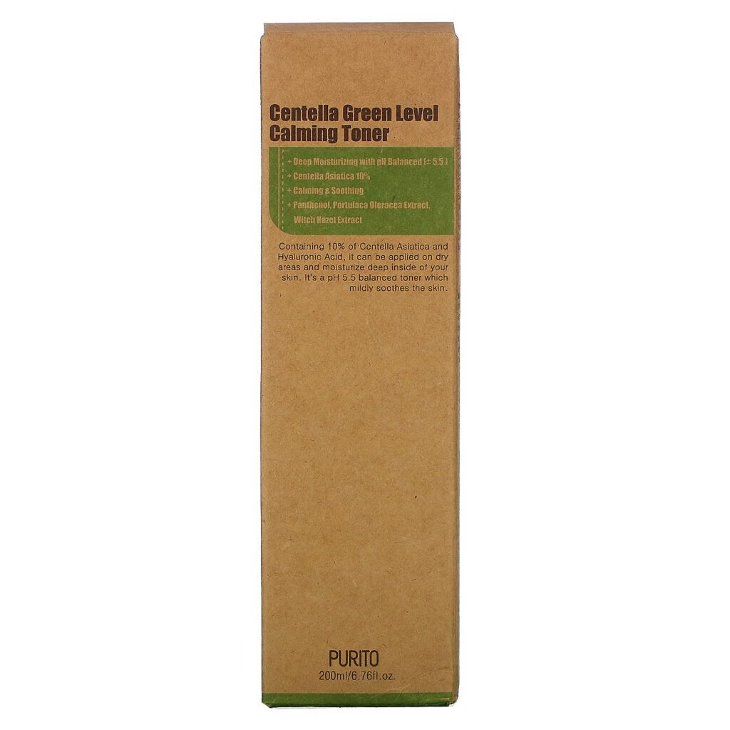 Purito, Centella Green Level Calming Toner, 6.76 fl oz (200 ml) - Imagem 2