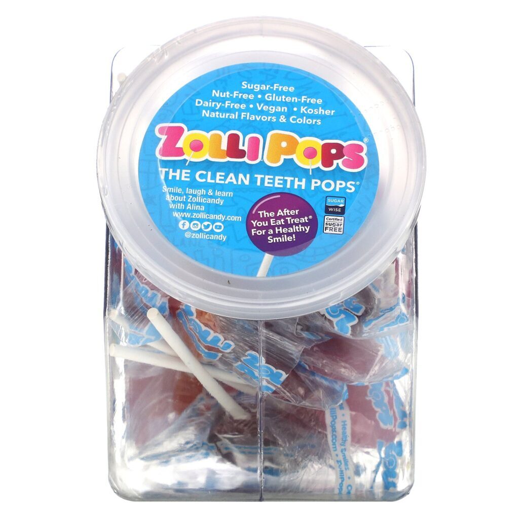 Zollipops, The Clean Teeth Pops, Assorted, 23 Pops, 5.2 oz - Imagem 2