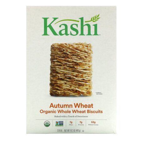 Kashi, Whole Wheat Biscuits, Organic Autumn Wheat, 16.3 oz ( 462 g)