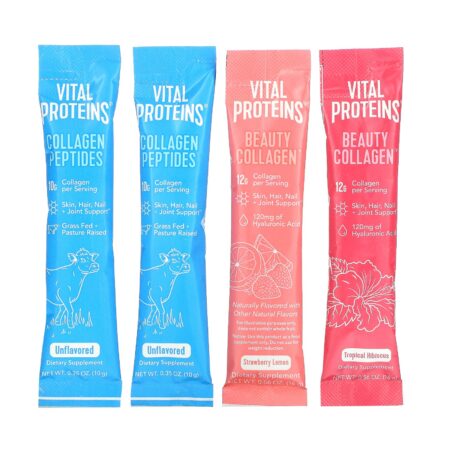 Vital Proteins, Collagen, Variety Sampler Pack, 4 Packets - Image 3