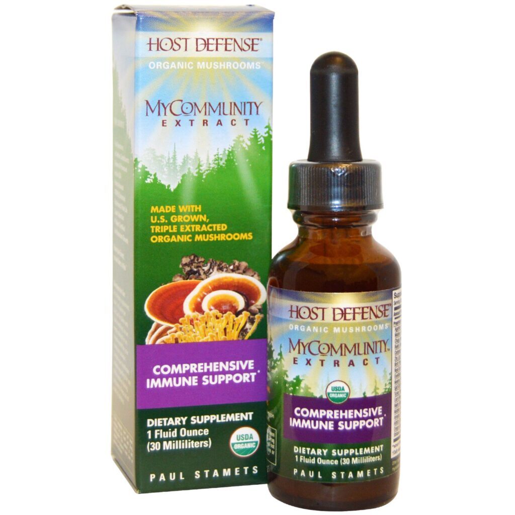 Fungi Perfecti, Extrato Minha Comunidade, 1 fl oz (30 ml)