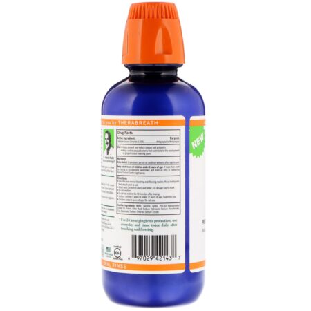 TheraBreath, Enxaguante Bucal Para Gengivas Saudáveis, Sabor Clean Mint, 473 ml (16 fl oz) - Image 2