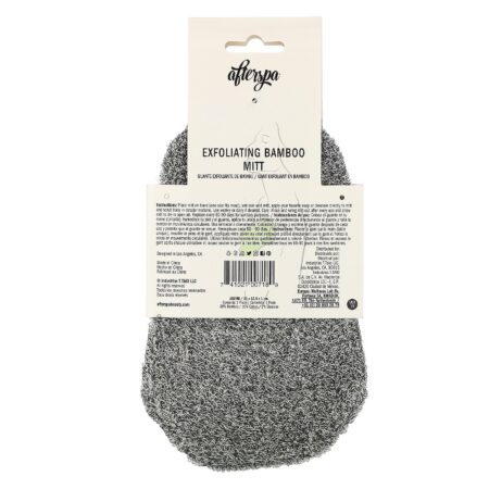 AfterSpa, Exfoliating Bamboo Mitt, 1 Mitt - Image 2