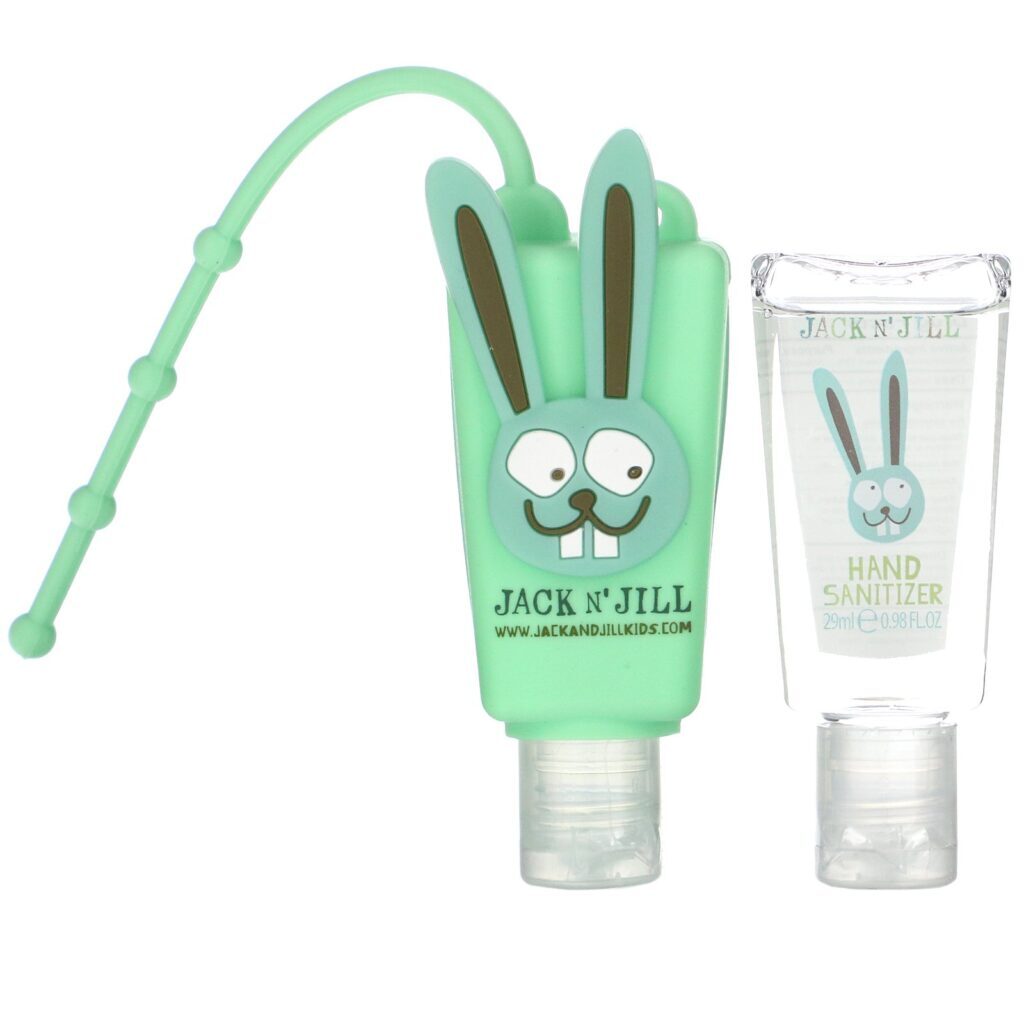 Jack n' Jill, Hand Sanitizer, Bunny, 2 Pack, 0.98 fl oz (29 ml) Each and 1 Case - Imagem 3