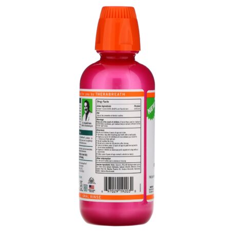 TheraBreath, Healthy Smile, Oral Rinse, Sparkle Mint, 16 fl oz (473 ml) - Image 2