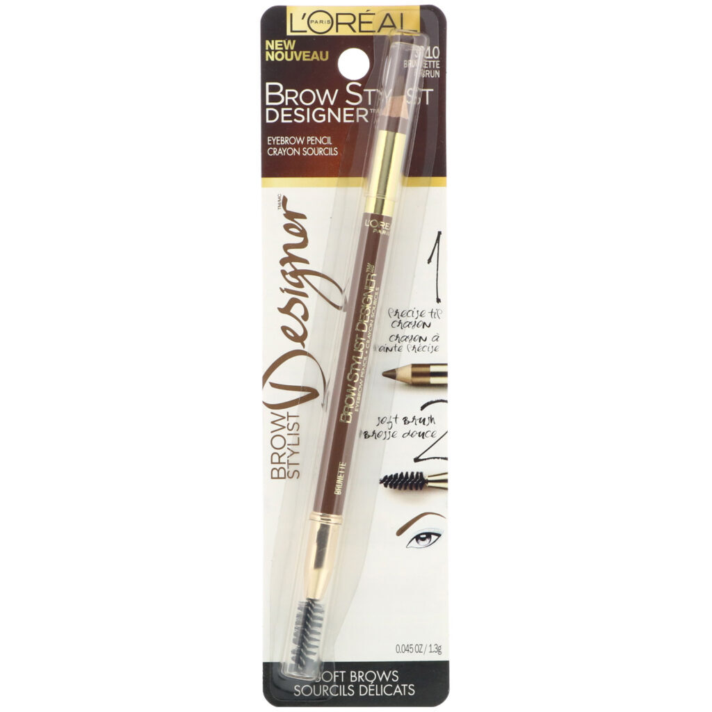 L'Oreal, Brow Stylist Designer, Lápis de sobrancelha, 310 Moreno, 1,3 g - Imagem 2