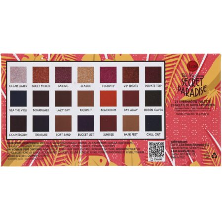 J.Cat Beauty, Take Me Away, paleta de sombras, ESP310 Paraíso secreto, 25 g - Image 3