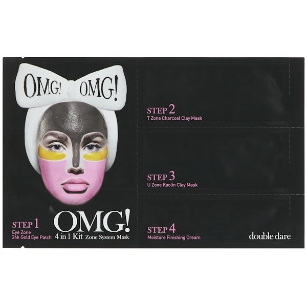 Double Dare, OMG!, Zone System Mask, 4 in 1 Kit