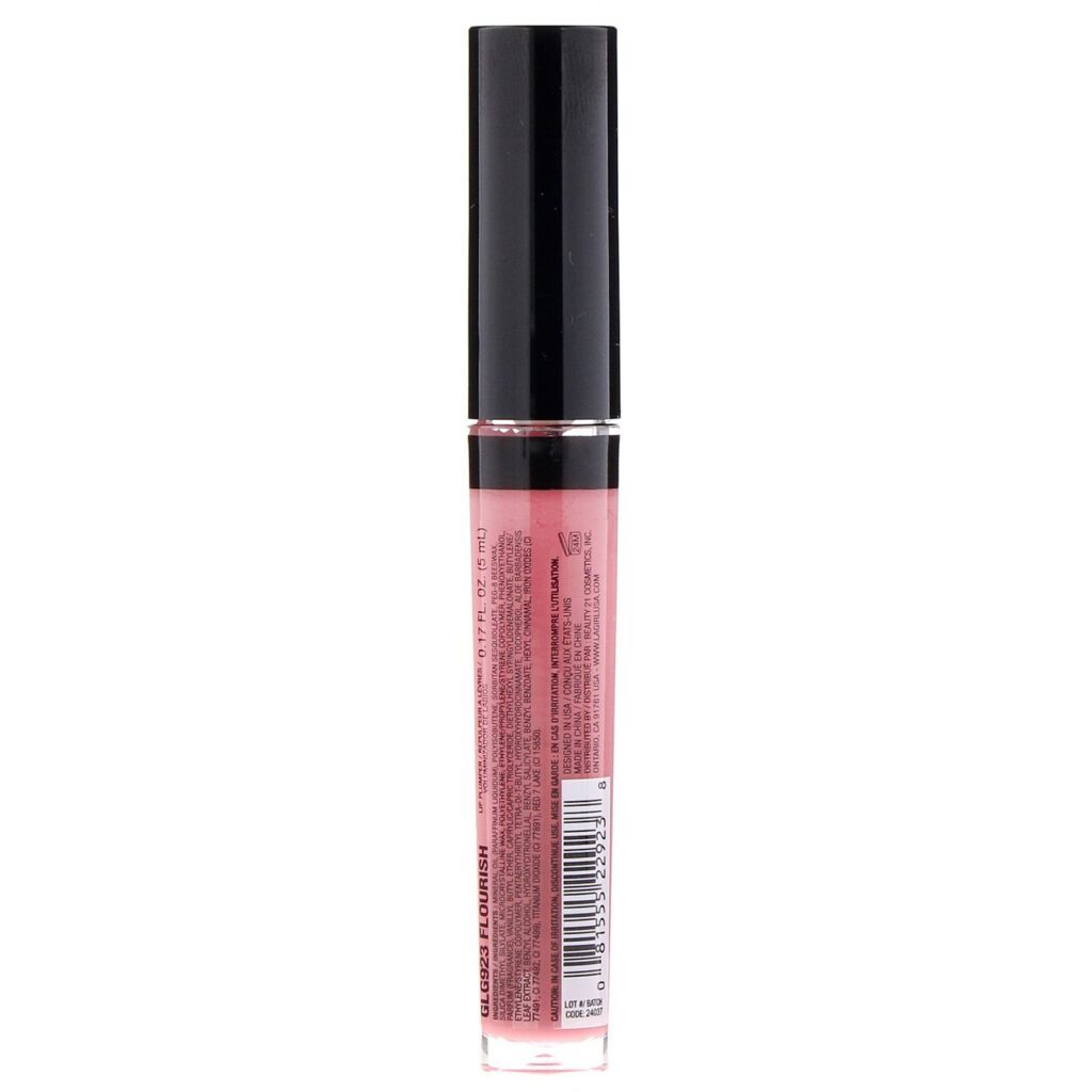 L.A. Girl, Glossy Plumping Lip Gloss, Flourish, 5 ml (0,17 fl oz) - Imagem 2