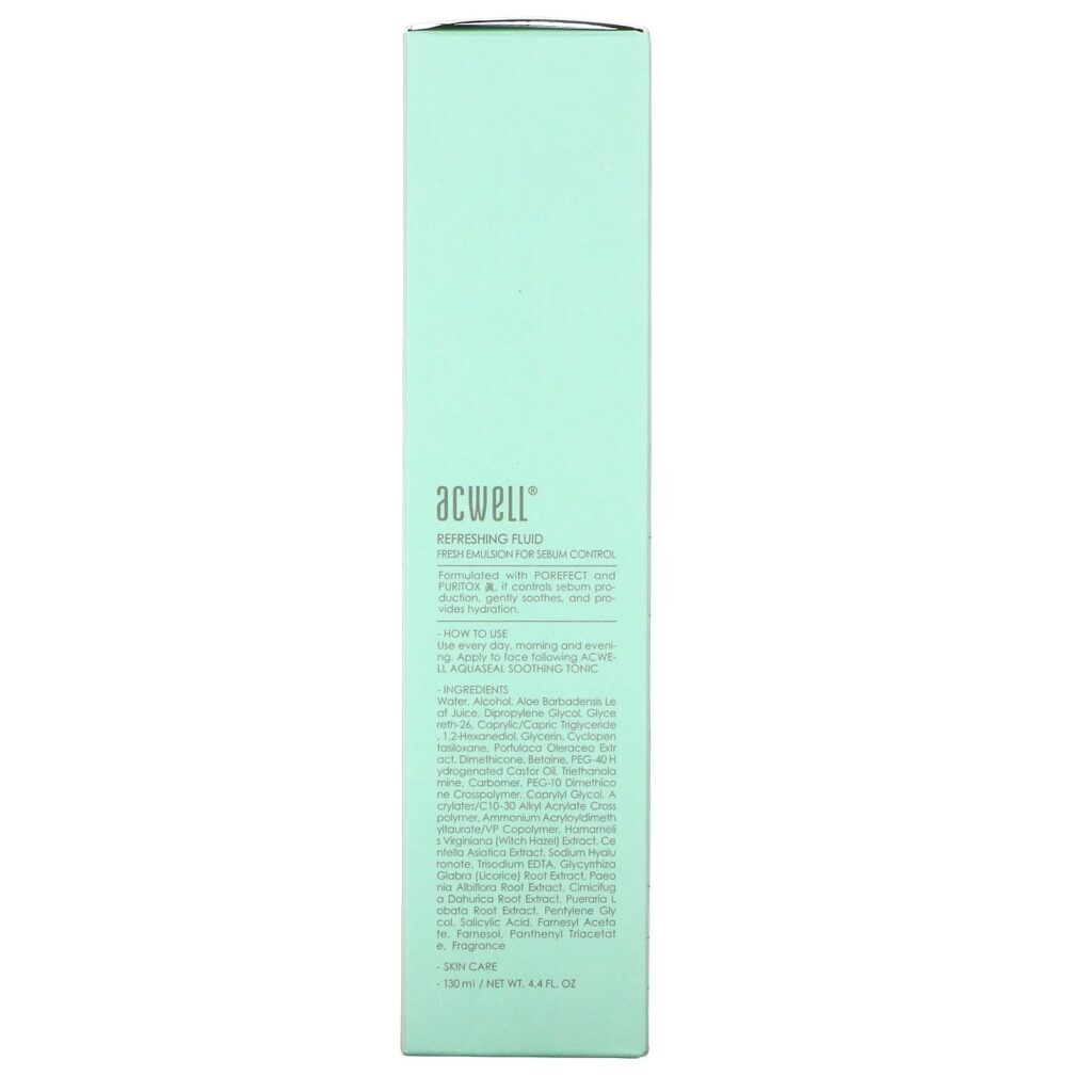 Acwell, No. 2, Refreshing Fluid, 4.4 fl oz (130 ml) - Imagem 3