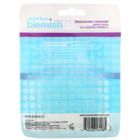 Bye Bye Blemish, Dissolving Cleanser, 50 Sheets, 0.01 oz (0.3 g) - Image 2