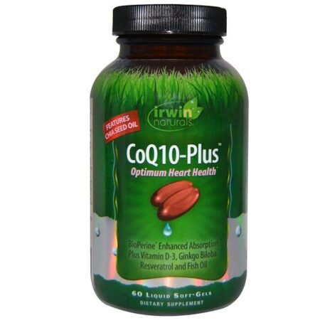 Irwin Naturals, CoQ10-Plus, 60 Cápsulas Líquidas em gel - Image 2