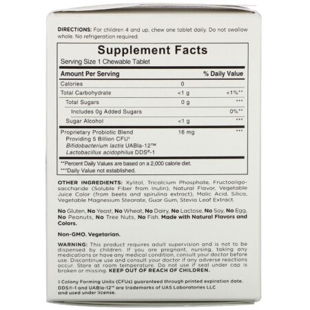 American Health, Probiotic KidChewables, Natural Grape Flavor, 5 Billion Live Culture, 30 Chewable Tablets - Image 2