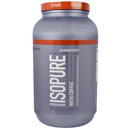 Isopure, Proteína em Pó com Café, Café Colombiano, 3 lb (1361 g)