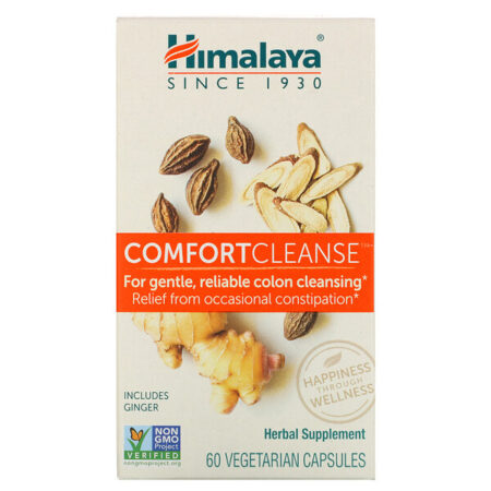 Himalaya, Limpeza confortante, 60 cápsulas vegetarianas