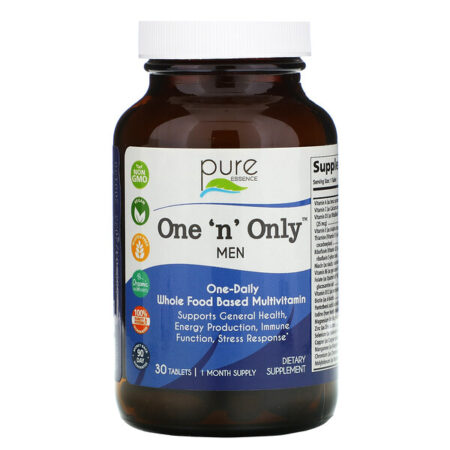 Pure Essence, One 'n' Only Homens, Multivitamínico Integral, 30 Comprimidos