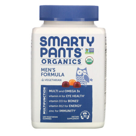 SmartyPants, Organics, Fórmula para Homens, 120 Gomas Vegetarianas