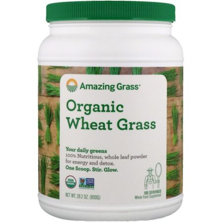 Amazing Grass, Relva de Trigo Orgânico, 28,2 oz (800 g)