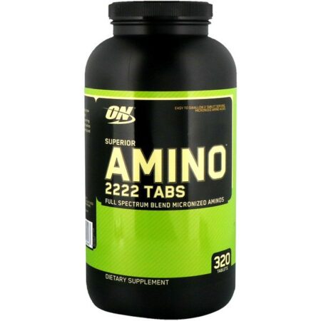 Optimum Nutrition, Superior Amino 2222 Tabs, 320 comprimidos