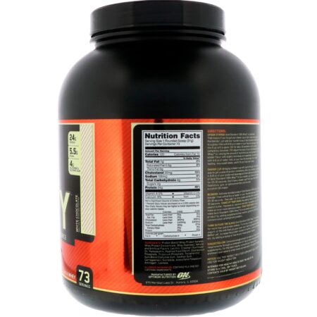 Optimum Nutrition, Gold Standard, 100% Whey, Chocolate Branco, 2,27 kg (5 lbs) - Image 2