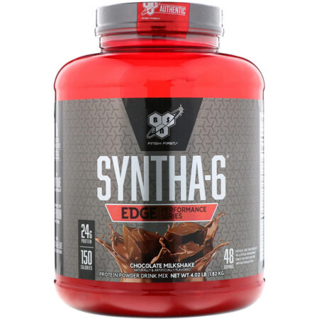 BSN, Syntha-6 Edge, Mistura de Proteínas em Pó, Milkshake de Chocolate, 1,82 kg (4,02 lb)