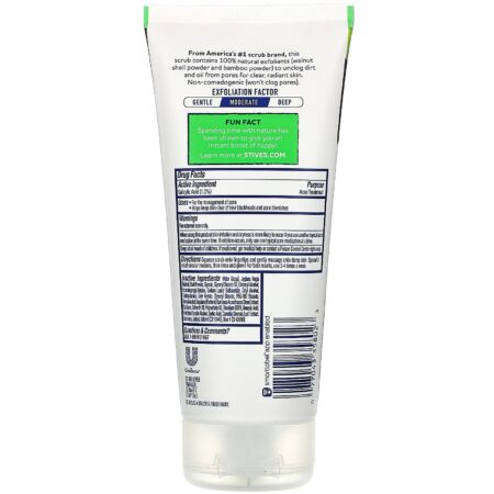 St. Ives, Green Tea & Bamboo Scrub, Blackhead Clearing, 6 oz (170 g) - Image 2