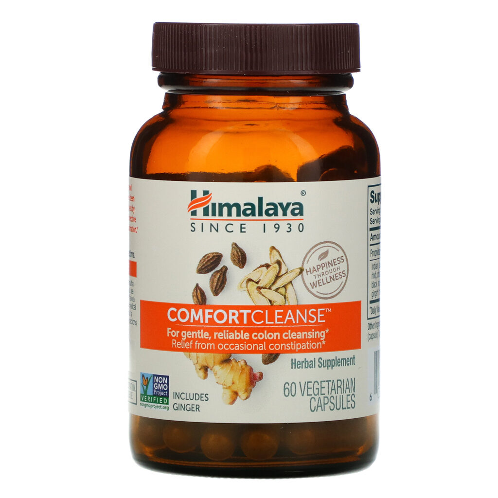 Himalaya, Limpeza confortante, 60 cápsulas vegetarianas - Imagem 3
