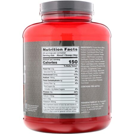 BSN, Syntha-6 Edge, Mistura de Proteínas em Pó, Milkshake de Chocolate, 1,82 kg (4,02 lb) - Image 2