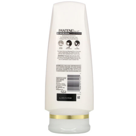 Pantene, Pro-V, Daily Moisture Renewal Conditioner, 12 fl oz (355 ml) - Image 2