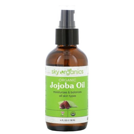 Sky Organics, Óleo de Jojoba Orgânico, 118 ml (4 fl oz)