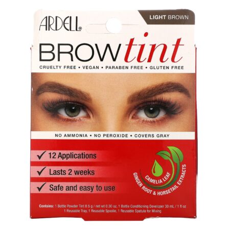 Ardell, Brow Tint, Light Brown, 5 Piece Set - Image 2