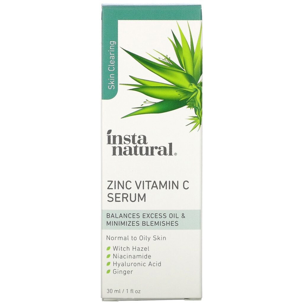 InstaNatural, Zinc Vitamin C Serum, 1 fl oz (30 ml) - Imagem 2