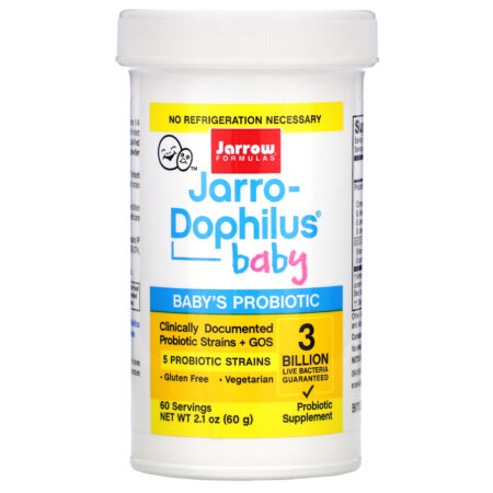 Jarrow Formulas, Jarro-Dophilus Baby, Baby's Probiotic, 3 Months - 4 Years, 3 Billion Live Bacteria, 2.1 oz (60 g) - Image 3