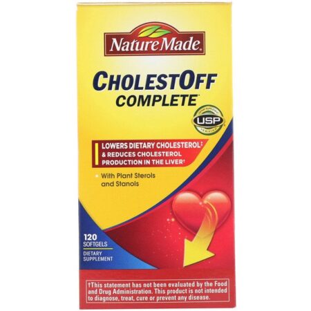 Nature Made, CholestOff Completo, 120 cápsulas de gel