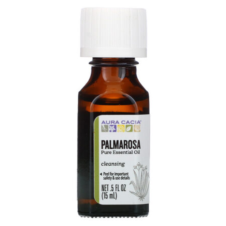 Aura Cacia, Óleo Essencial Puro, Palmarosa, 15 ml (5 fl oz)