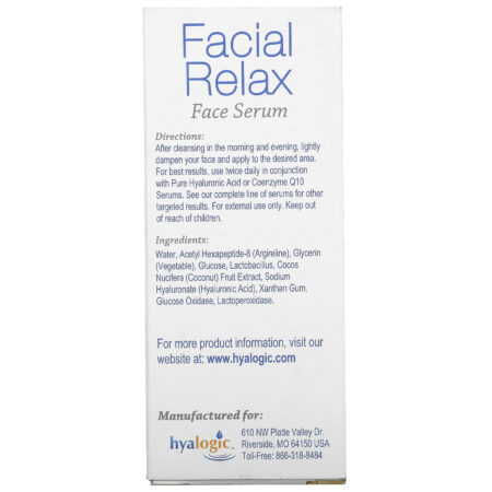 Hyalogic, Episeda, Soro Relaxante Facial, 1 fl oz (30 ml) - Image 3