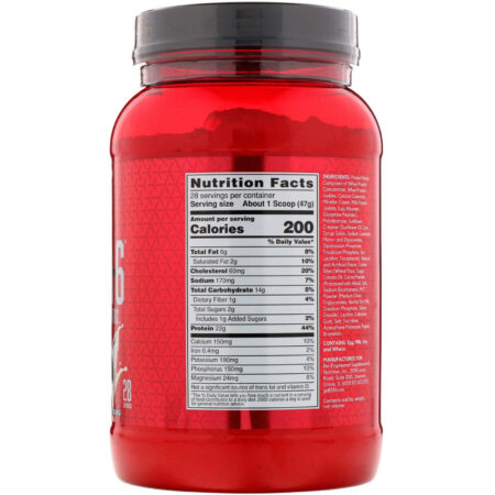 BSN, Syntha-6, Mistura para Bebida de Proteína em Pó, Cookies e Creme, 2,91 lbs (1,32 kg) - Image 2