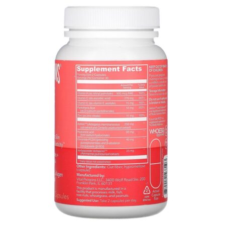 Vital Proteins, Radiance Boost, 60 Capsules - Imagem 2