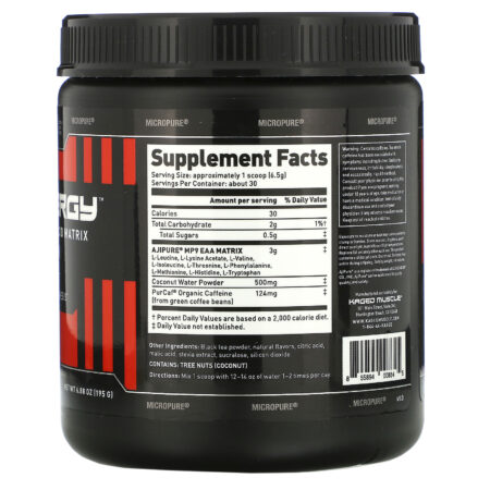 Kaged Muscle, Amino Synergy, Peach Tea, 6.88 oz (195 g) - Image 2